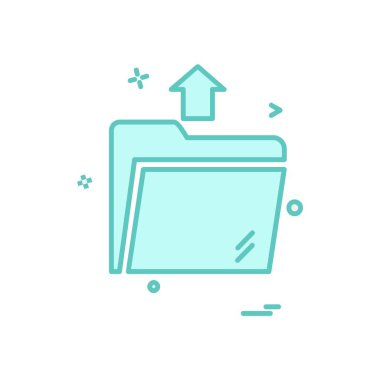 Dosya simgesi tasarım vektörü