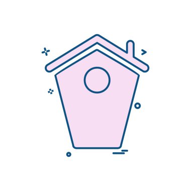 Emlak simge tasarlamak vektör