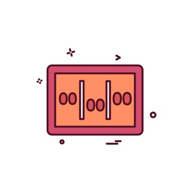 Sporrts ve Oyunlar simge tasarlamak vektör