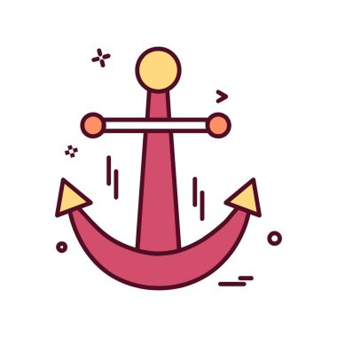 Yüzme simge tasarlamak vektör 