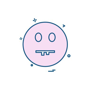 Emoji simgeleri tasarım vektörü 