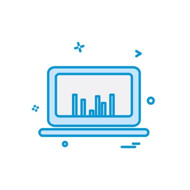 Bilgisayar simgesi tasarım vektörü