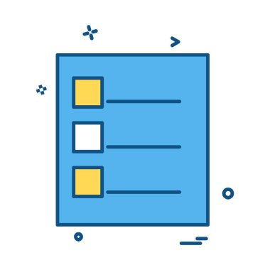 Tıbbi simge tasarım, renkli vektör çizim