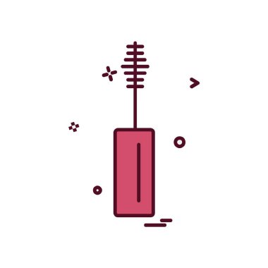 Maskara simge tasarlamak vektör