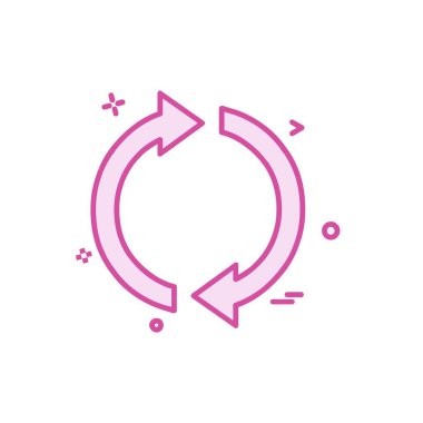 Simge tasarım vektörünü tazele