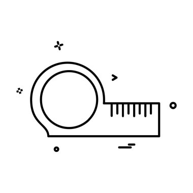 Ölçek simge tasarlamak vektör 