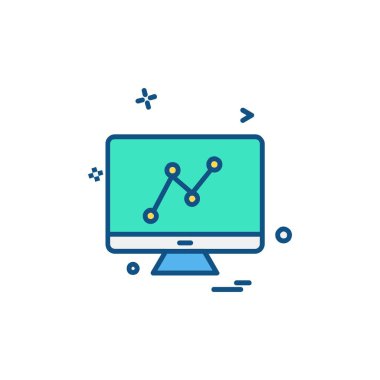 Grafik simge vektör beyaz arka plan üzerinde