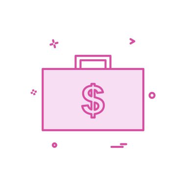 Doları simge tasarlamak vektör