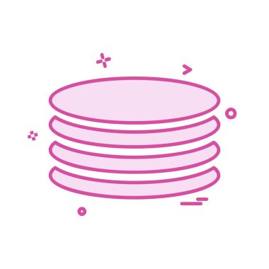 Veritabanı simge tasarlamak vektör