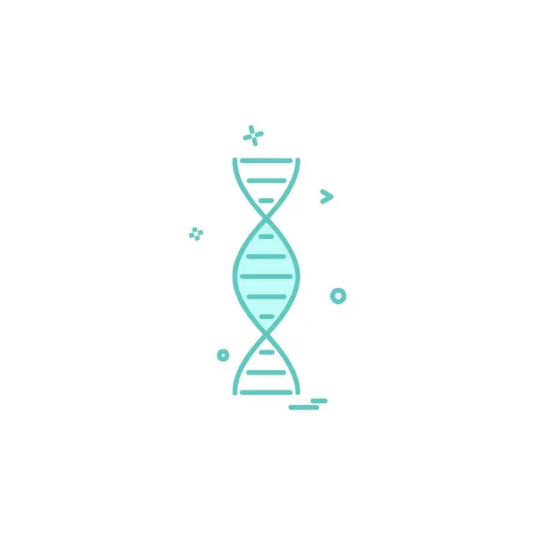 Dna Icon Design Vector — Stock Vector