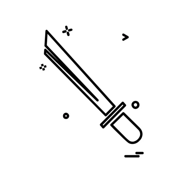 剑形图标设计矢量 — 图库矢量图片