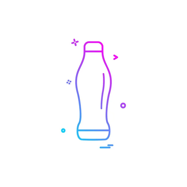 Drink Icon Design Bunte Vektorillustration — Stockvektor