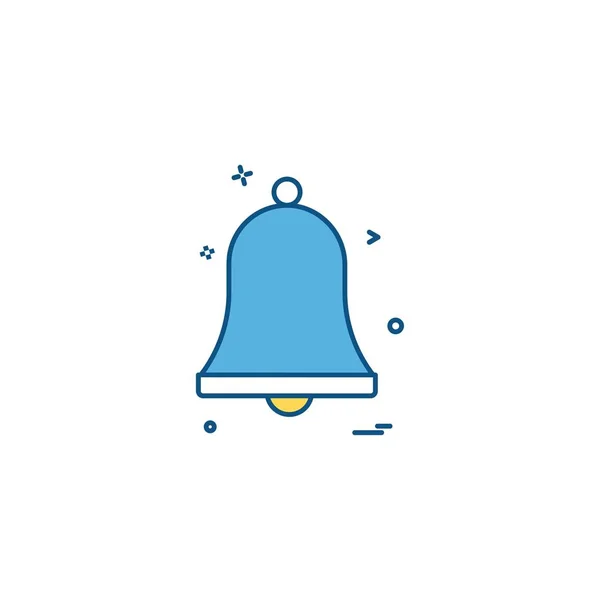 Bell Icon Vector Design — Stock Vector