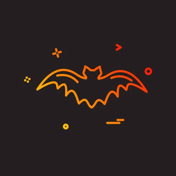 Halloween Icône Design Vecteur — Image vectorielle