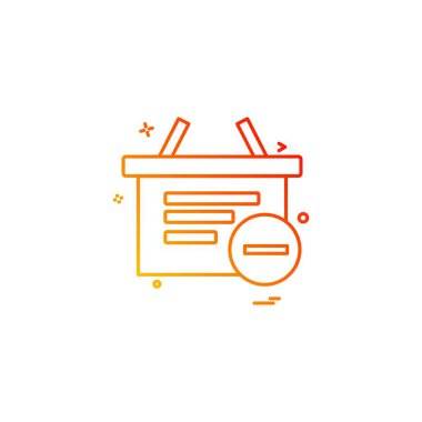 Alışveriş simge tasarlamak vektör 