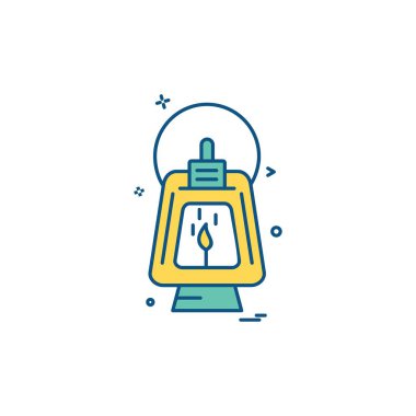 Fener simge tasarlamak vektör 