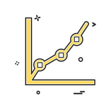 Grafik simge vektör beyaz arka plan üzerinde