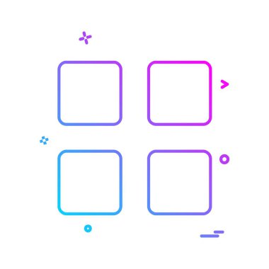 Kullanıcı arayüzü simge tasarım vektörü