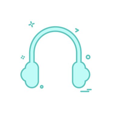 Müzik simge tasarlamak vektör 