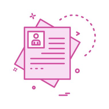 Dosya simgesi tasarım vektörü 