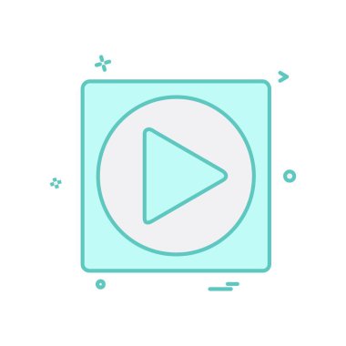 Film simge tasarlamak vektör