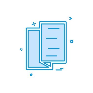 defter simge tasarlamak vektör