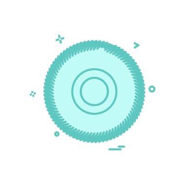 Güneş simgesi tasarım, renkli vektör çizim