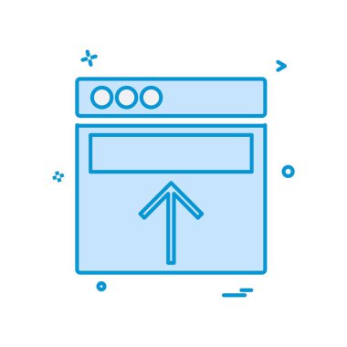 Web düzen simge tasarlamak vektör