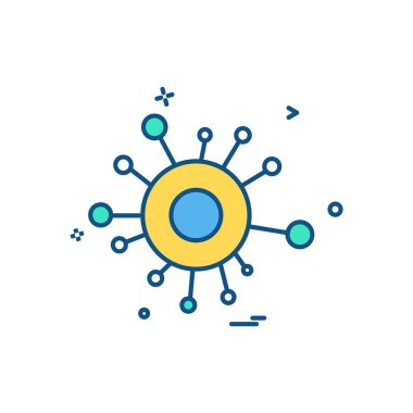 Simge tasarım vektörünü paylaş