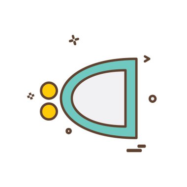 Kod simgesi tasarım vektörü