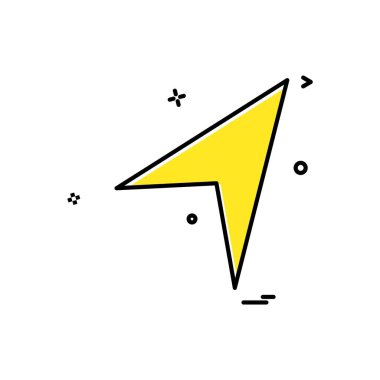 Simge tasarım vektörünü gönder