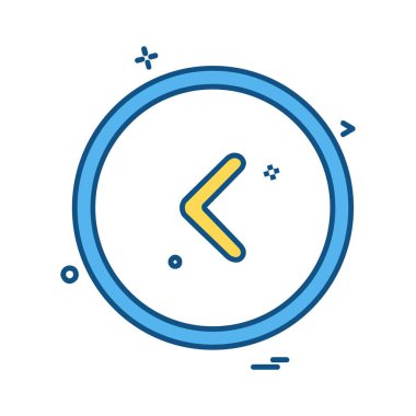 Ok simgesi tasarım vektörü