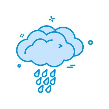 Hava simgesi tasarım vektörü