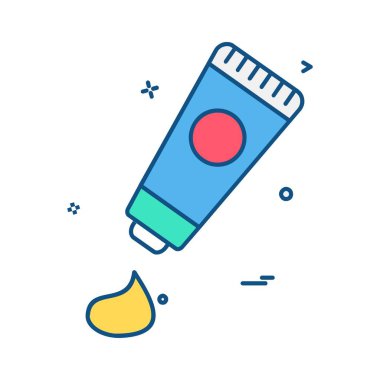 Kozmetik simgesi tasarım vektörü