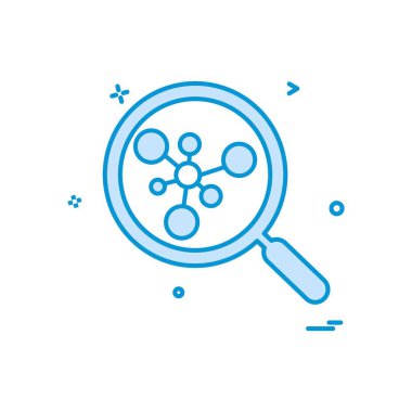 Arama simge tasarlamak vektör