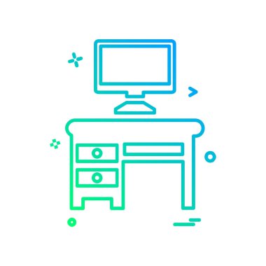 Çalışma simge tasarlamak vektör 