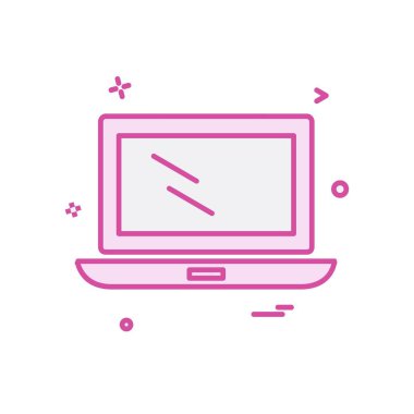 Bilgisayar simgesi tasarım vektörü