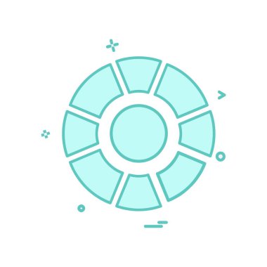 Hedef simge tasarım vektörü