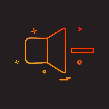 Birim simge tasarlamak vektör