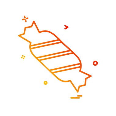 Şekerleme simge tasarlamak vektör