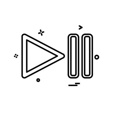 Ortam düğmeleri dizayn vektörü