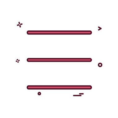 Menü simge tasarlamak vektör