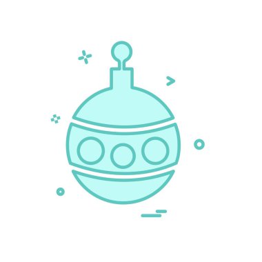 Noel simgesi tasarım vektörü