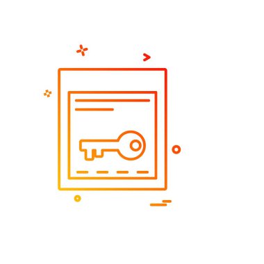 İş simgesi tasarım vektörü