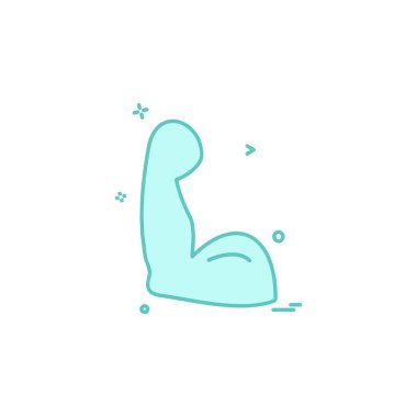 Spor salonu simge tasarlamak vektör