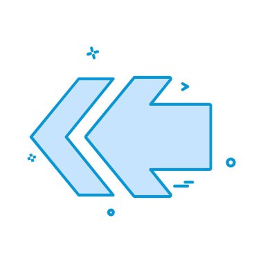 Sol simge tasarlamak vektör