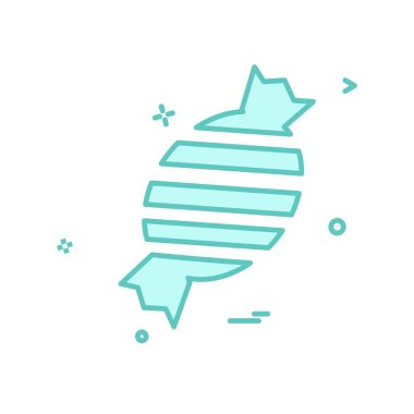 Şekerleme simge tasarlamak vektör