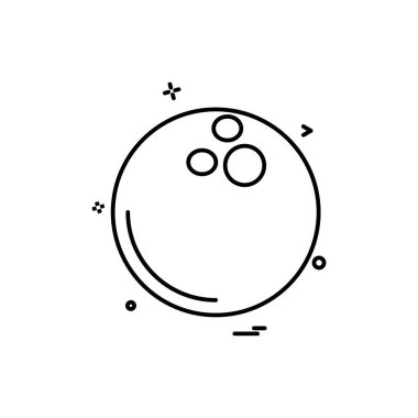 Sporrts ve Oyunlar simge tasarlamak vektör