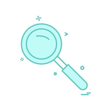 Arama simgesi vektör tasarımı