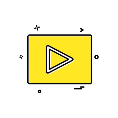 Simge tasarım vektörünü çal